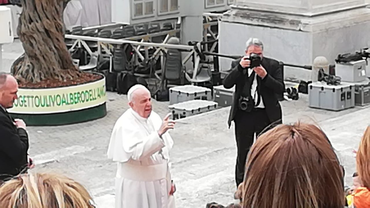 I Carabinieri di Diano Marina in udienza dal Papa/Le foto della giornata