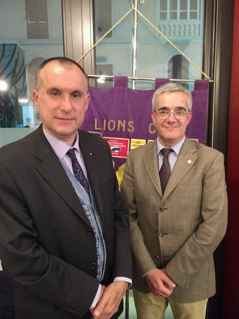 Roberto Capaccio al vertice del Lions Club Ventimiglia