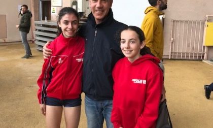 Alessia, Miriam e Chiara reginette dell'Atletica a Montecarlo