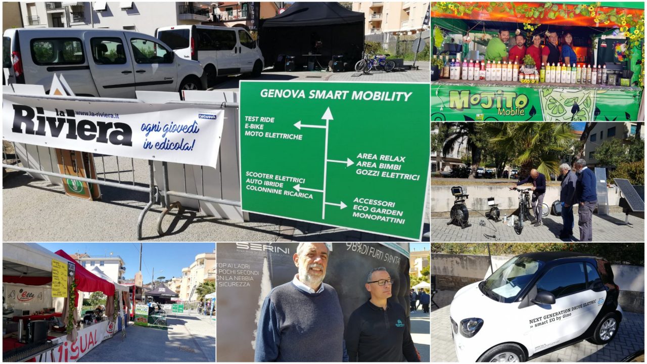 Al via il grande festival Ponente Smart Mobility  – Foto e video