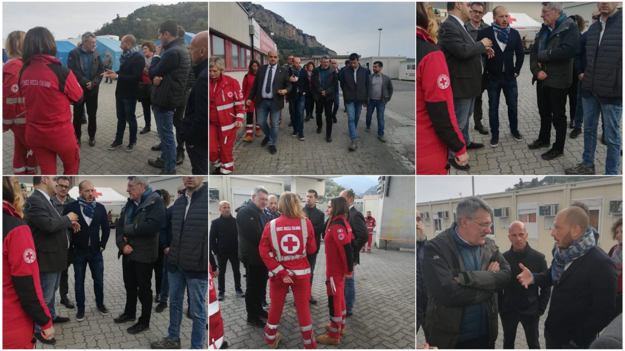 Maurizio Landini a Ventimiglia – Convegno e visita al Campo Roja