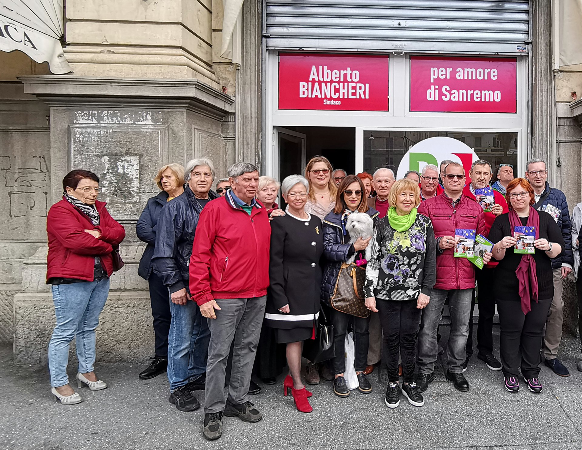 Partito Democratico Pd Sanremo point aprile 2019_02