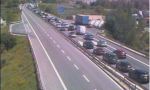 Code e traffico intenso sull'Autostrada dei Fiori