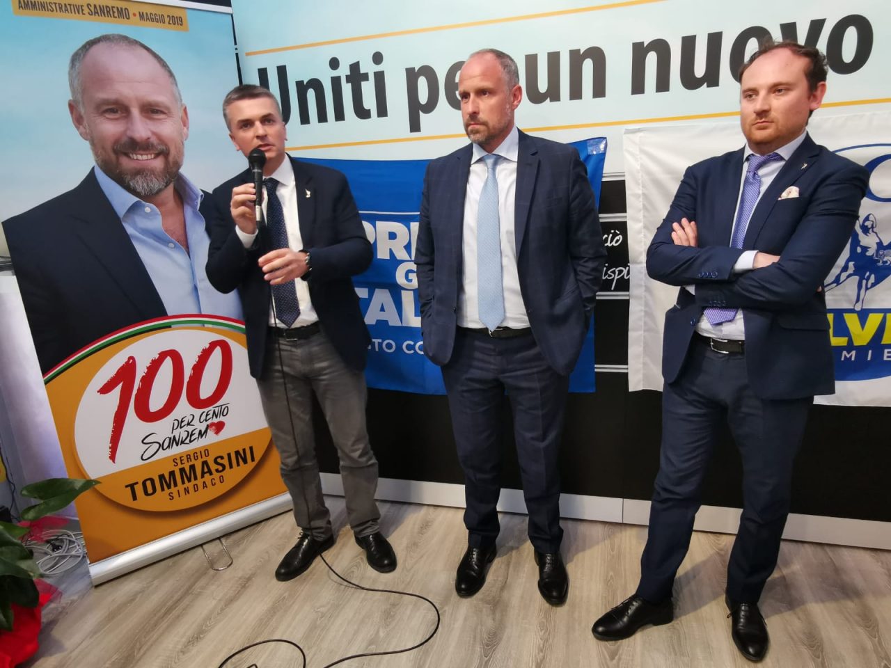 Il viceministro Edoardo Rixi al point di Sergio Tommasini