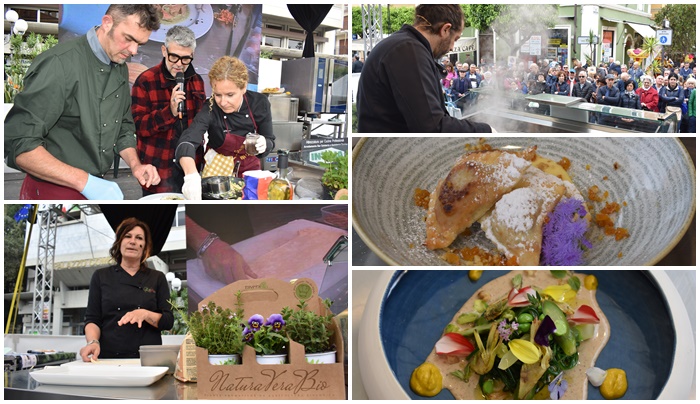 Sfida a distanza tra gli chef nella prima giornata di Aromatica 2019 – il book fotografico