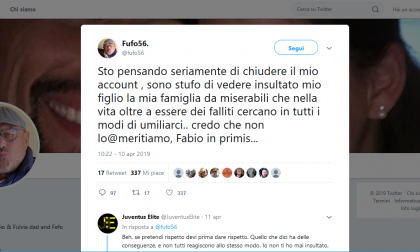 Lo sfogo su twitter del papà di Fabio Fognini: "Stufo di vedere insultare mio figlio"