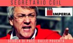 Il Segretario Generale della Cgil Maurizio Landini a Ventimiglia