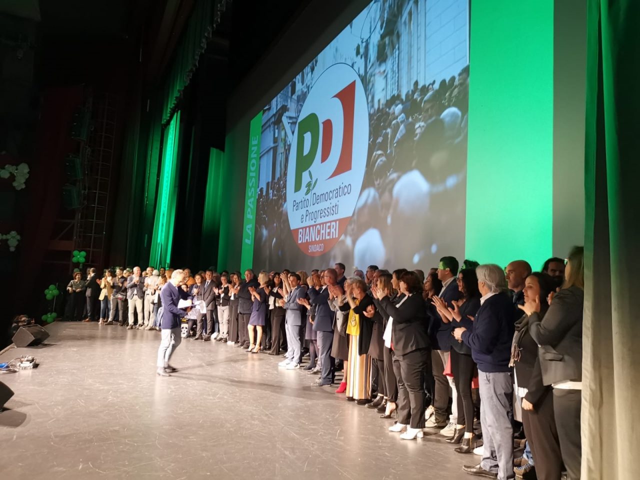 Elezioni comunali 2019 – Lista Pd a sostegno del candidato sindaco Alberto Biancheri