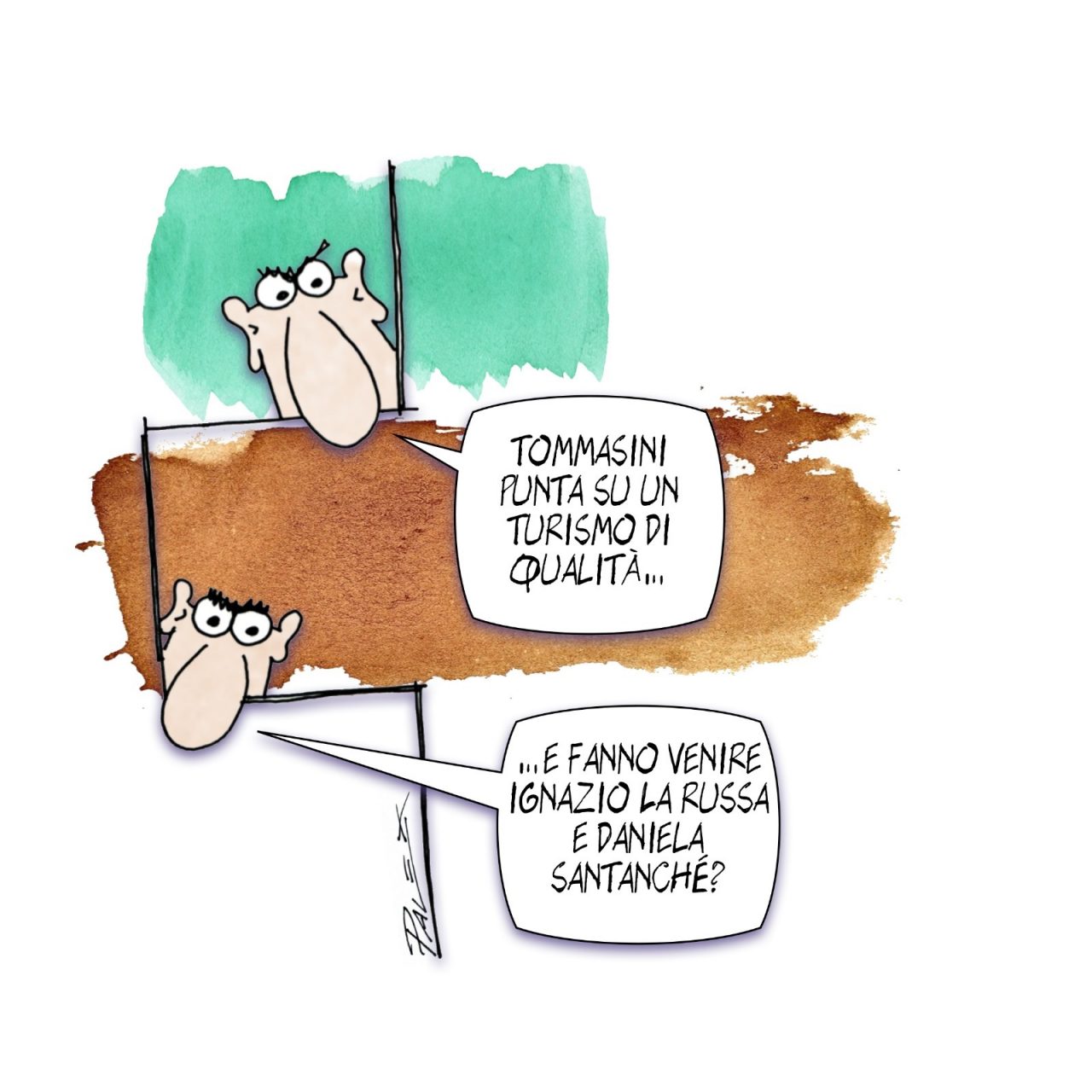 SANREMO AL VOTO – Le vignette di Palex su La Riviera