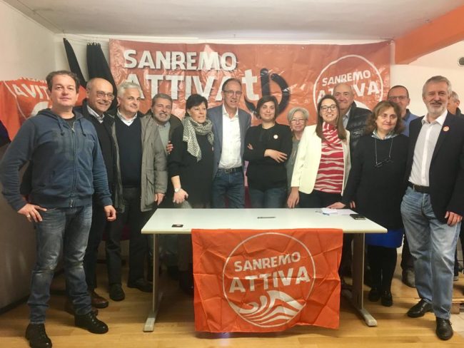 Elezioni comunali 2019 – Lista Sanremo Attiva per Biancheri Sindaco