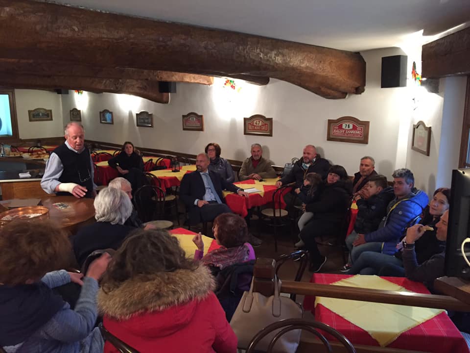 Sergio Tommasini a San Romolo per parlare di rilancio della zona