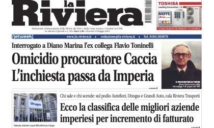 Esclusiva: omicidio Caccia, l'inchiesta passa da Imperia. Il nuovo numero de La Riviera in edicola