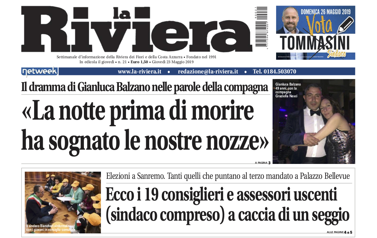 Il nuovo numero de La Riviera è in edicola