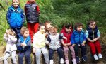 Bimbi dell'asilo in visita alla fattoria di Agaggio