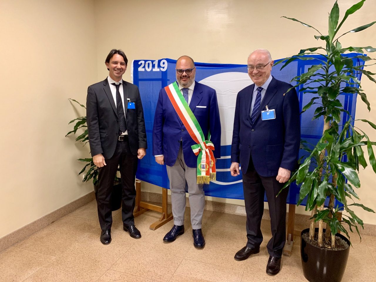 Prestigiosa Bandiera Blu a Riva Ligure alla prima candidatura