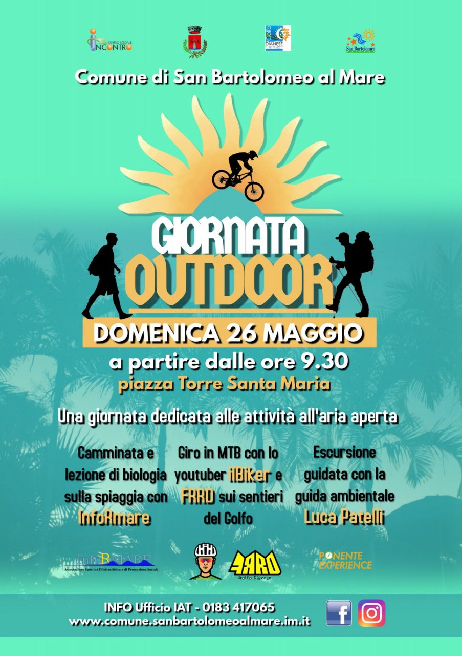 A San Bartolomeo al Mare una giornata per promuovere gli sport all’aperto