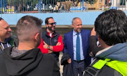 Elezioni Sanremo: pulizia dei fondali del Porto per Sergio Tommasini, Monica Albarelli e Olmo Romeo