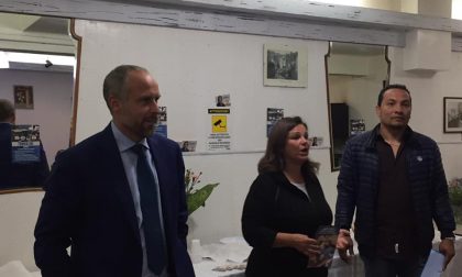 Appuntamento in via Martiri per Tommasini e i candidati Nante e Santos