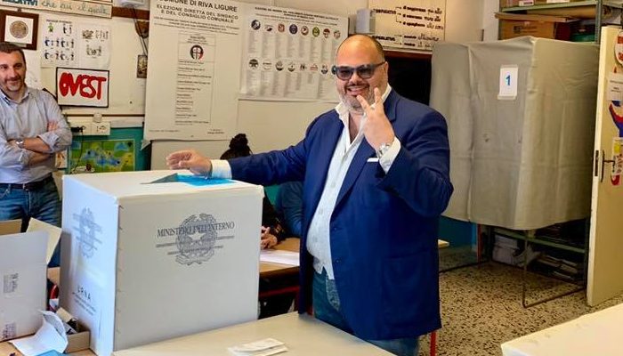 Giorgio Giuffra è di nuovo sindaco di Riva Ligure