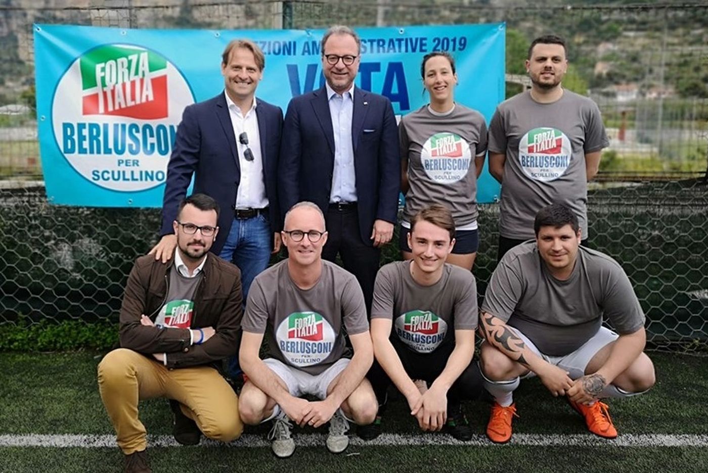 Comunali 2019 Ventimiglia torneo di calcetto centrodestra Scullino_02
