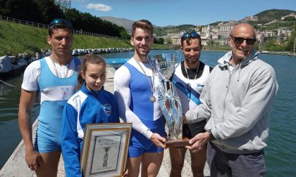 Canottieri Santo Stefano al Mare, al vertice Alice Ramella e Federico Garibaldi