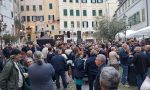 Grande festa per Alberto Biancheri  in Piazza San Siro
