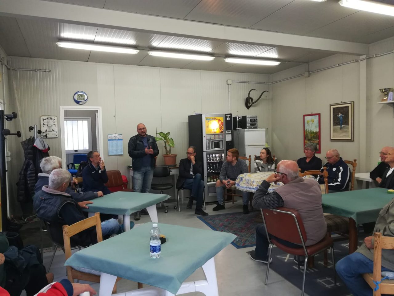 Sindaco Biancheri incontra i cittadini alla bocciofila di Baragallo