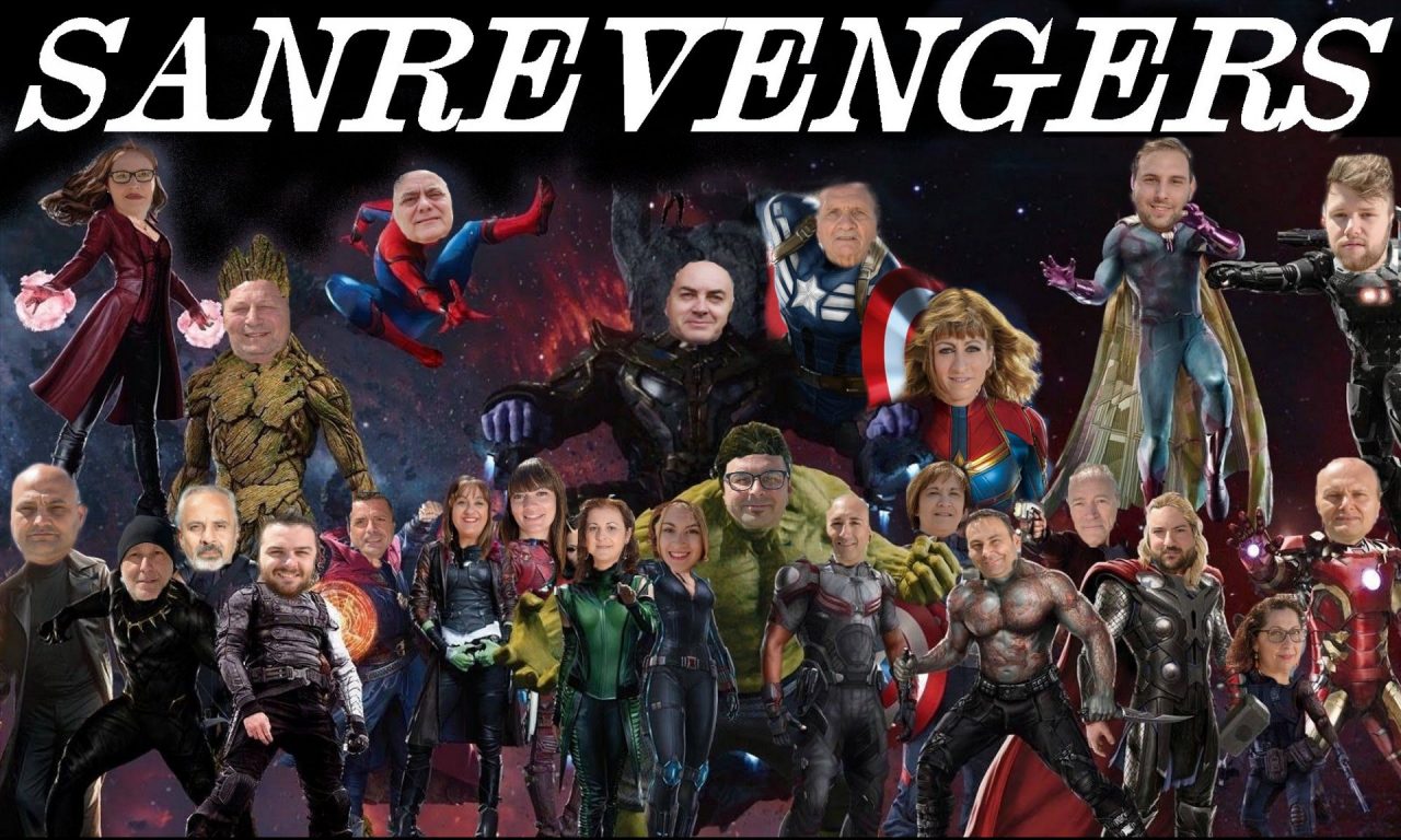 Alberto Pezzini e i suoi “Sanrevengers”