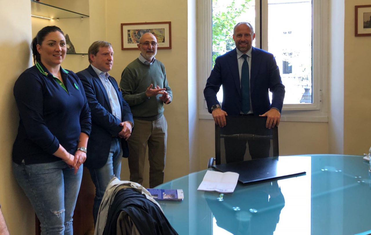 Elezioni a Sanremo: i candidati del Centrodestra Federica Cozza e Andrea Artioli incontrano gli operatori turistici