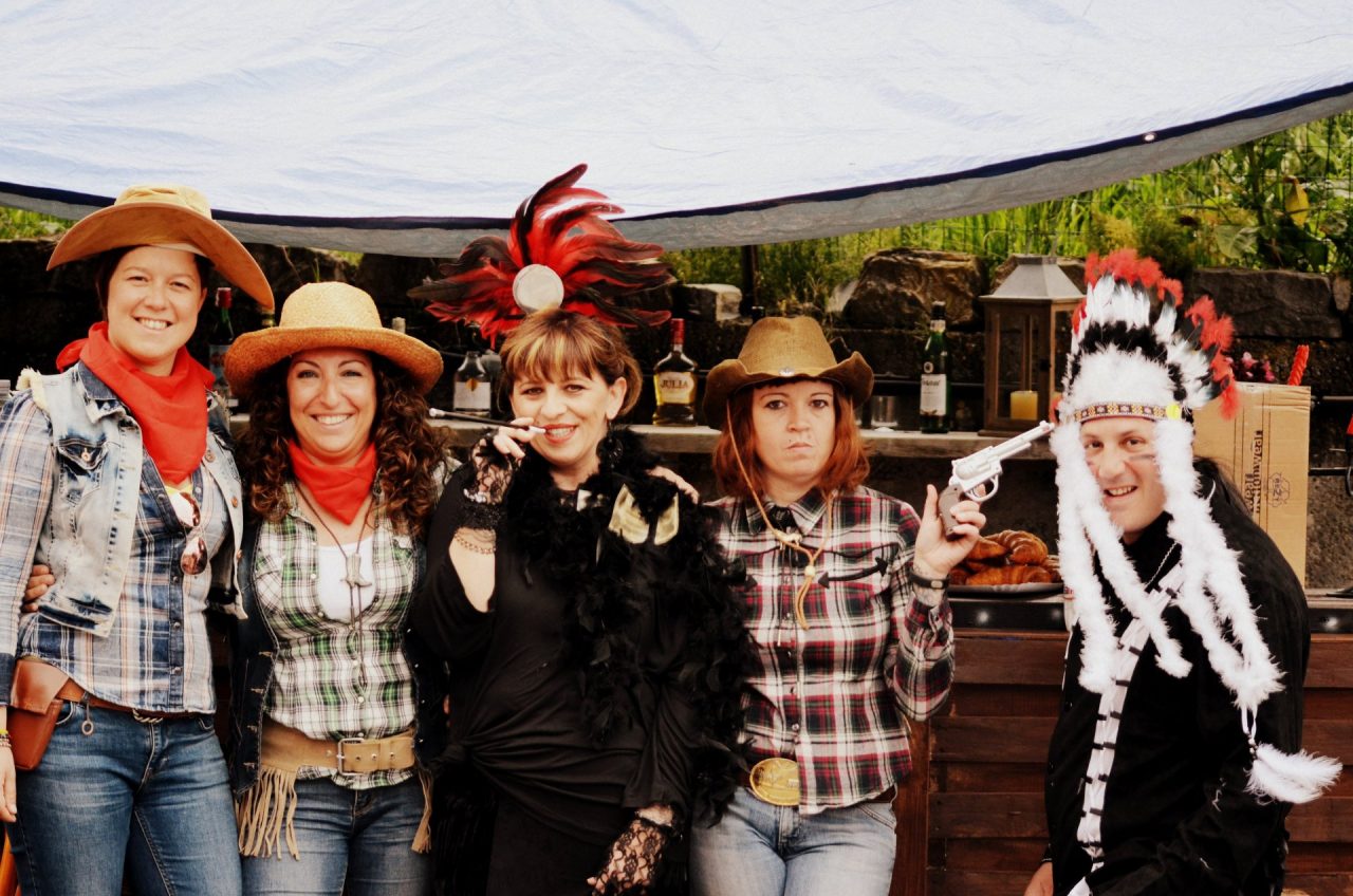 Il campo del Caramagna diventa un Farwest