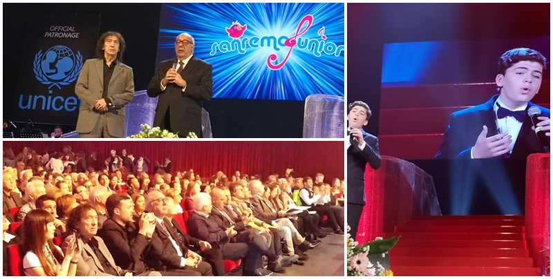 Grande Finale ieri sera in un Ariston stracolmo per sanremoJunior