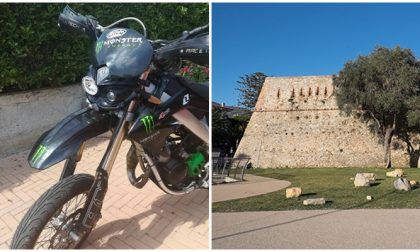 Moto rubata a Sanremo. L'appello del papà del derubato