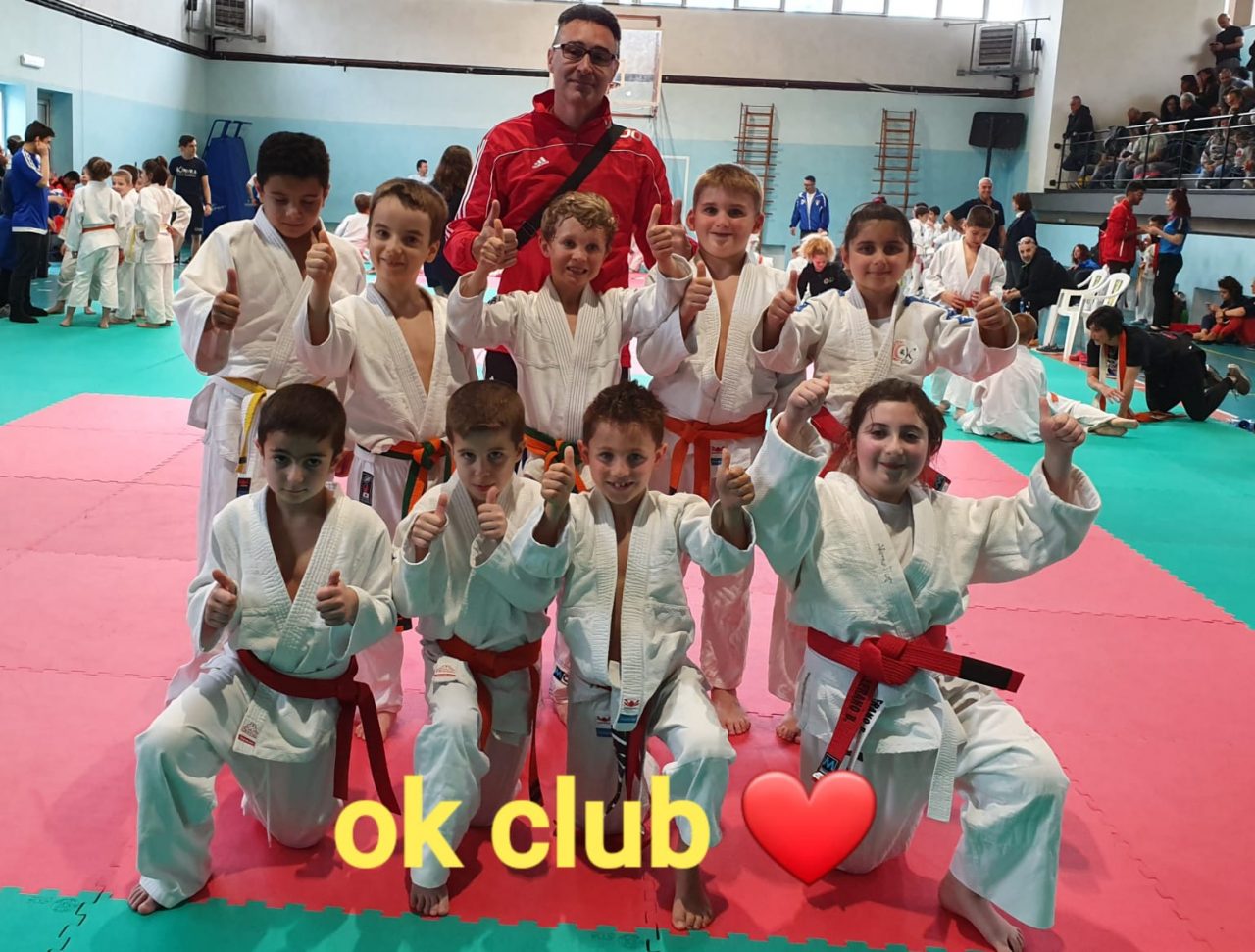 I piccoli judoka dell’Ok Club al 5° trofeo Kimura
