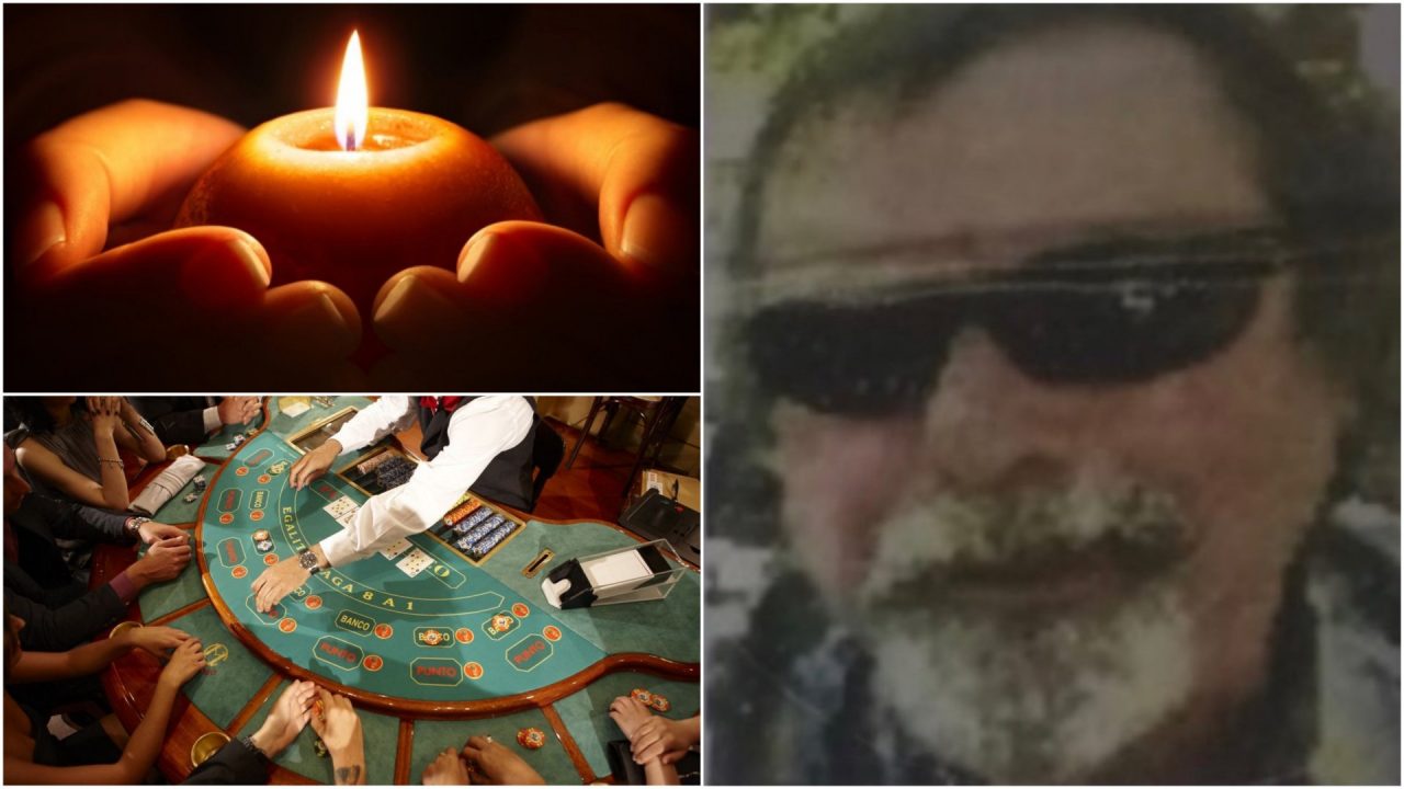 Fissato il funerale del croupier Oreste Rebora