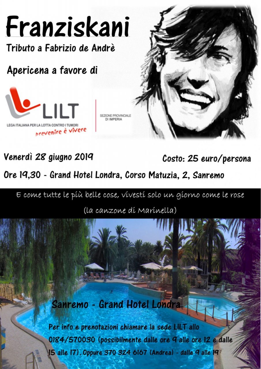 Aperte le prenotazioni per l’apericena a favore della Lilt