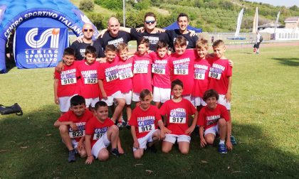 I baby campioncini del Caramagna FC rappresentanti della Liguria alle finali Csi in Abruzzo