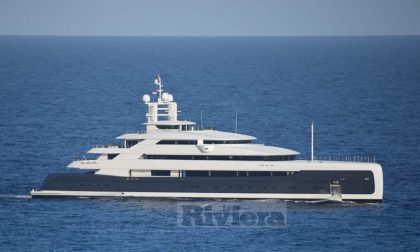 In rada a Bordighera uno yacht in vendita a 129 milioni di euro