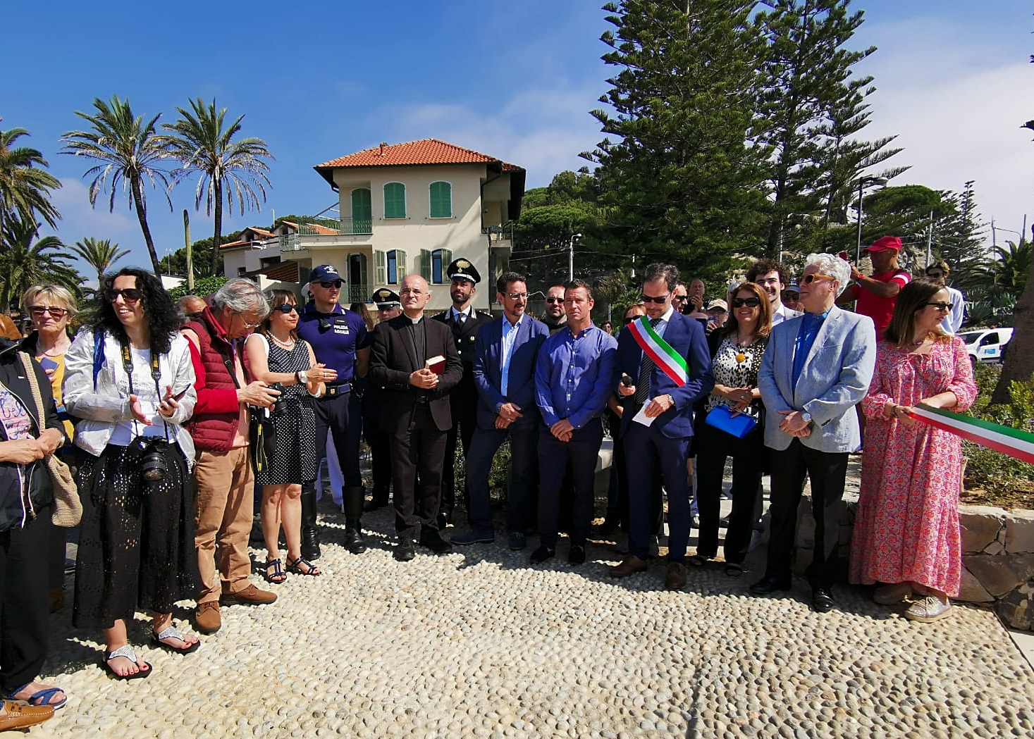 Inaugurazione rotonda Sant'Ampelio 8 giugno 2019 Bordighera_02