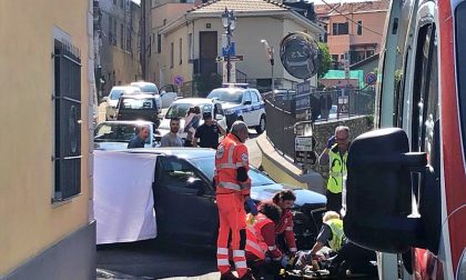 Schianto auto e scooter, giovane donna al Santa Corona