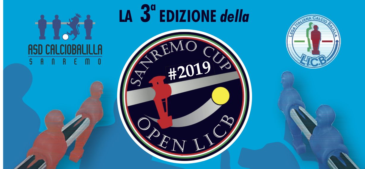 Torna il Trofeo Sanremo Cup Open d’Italia di calciobalilla