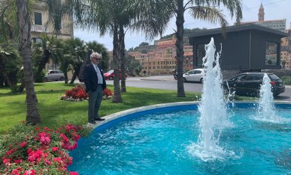 Dopo anni in Largo Torino torna in funzione la fontana grazie a Scullino