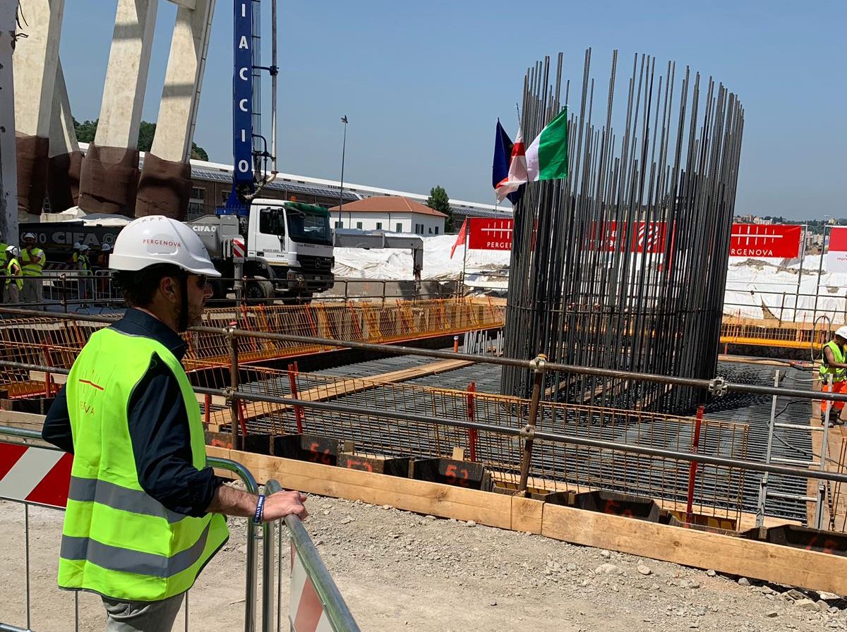 “Prima Pietra” del Ponte Morandi