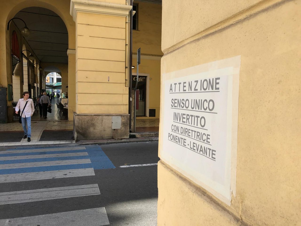 Traffico in tilt a Imperia per lavori di asfaltatura