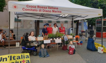 Dimostrazione della Croce Rossa di Diano Marina sulle manovre di disostruzione