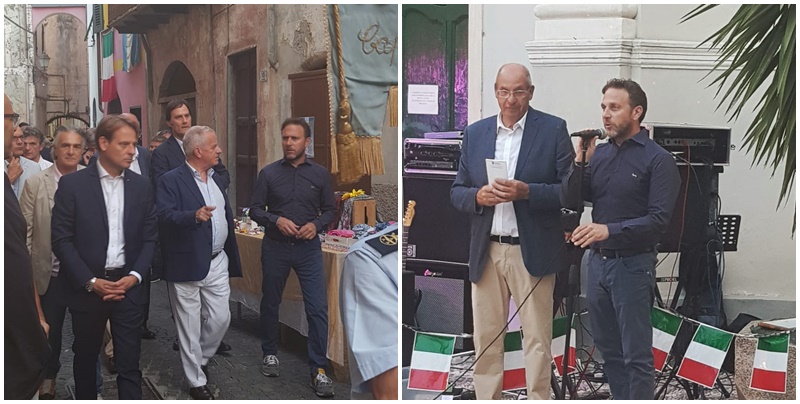 Il Presidente del Consiglio regionale Piana alla Festa della Bandiera Argentina