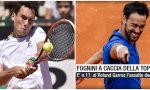 Dopo la delusione di Parigi Gianluca Mager conquista i quarti di finale a Vicenza. Fognini oggi in campo al Roland Garros