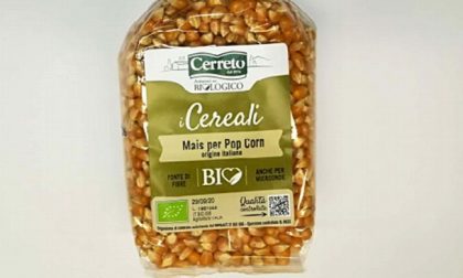 Mais per pop corn con tossine ritirato dal mercato