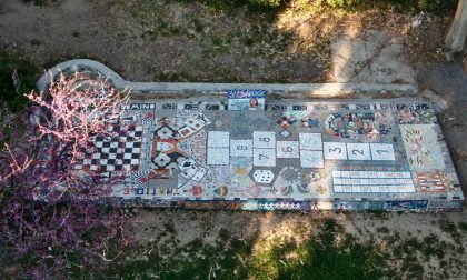 Un mosaico di 33 metri quadrati al Parco Novaro. Domenica l'inaugurazione
