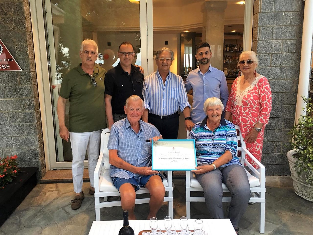 Da 60 anni in vacanza a San Bartolomeo, conferita una targa