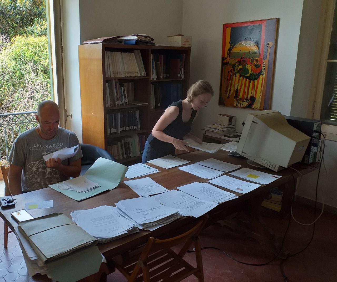 Studenti dell’Università di Vilnius al Centro Nino Lamboglia di Bordighera